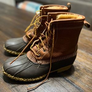 L.L. Bean Boots Gortex Insulated Duck Hunting Rain.  Like new, worn once.